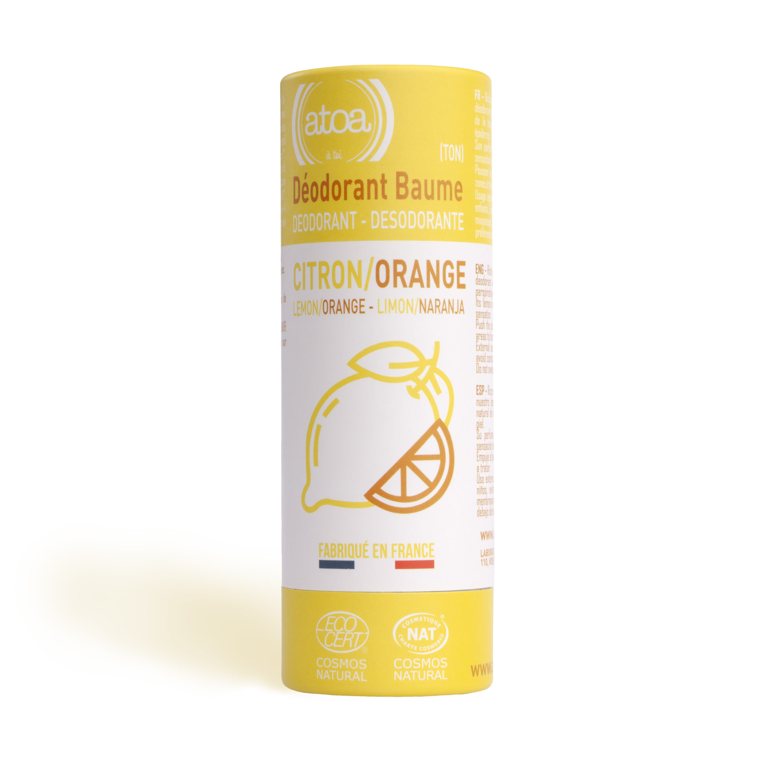 Deodorant Atoa - Citron-Orange