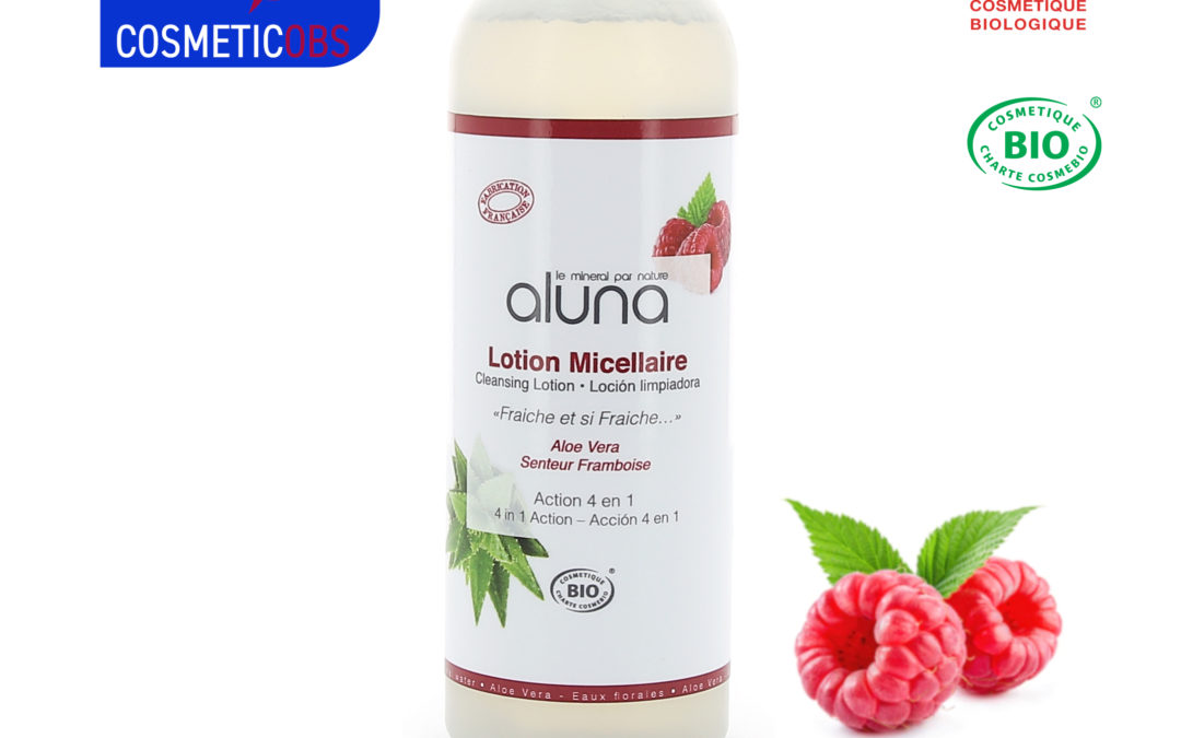 Lotion micellaire ALUNA : Recommandée par l’Obesrvatoire des Cosmétiques