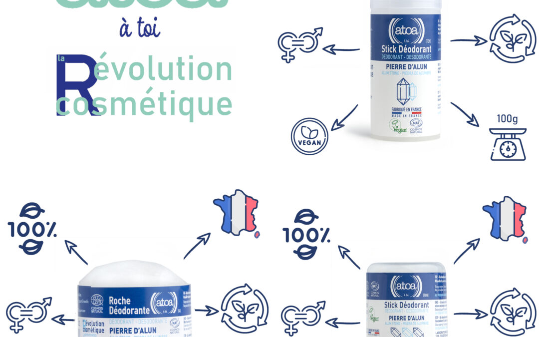 ATOA – Une pierre d’alun 100% naturelle et MADE IN FRANCE